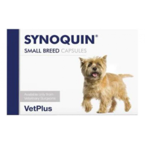 VetPlus -SYNOQUIN小型犬用 葡萄糖胺關節保健品 (90粒)藥丸裝