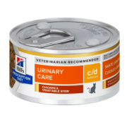 Hill's Prescription Diet c/d 貓用泌尿系統護理配方罐頭 -雞肉燉蔬菜 2.9oz Hill's Prescription Diet c/d 貓用泌尿系統護理配方罐頭 -雞肉燉蔬菜 2.9oz