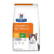 Hill's Prescription Diet c/d + Metabolic 貓用泌尿系統護理及體重管理配方乾糧 
