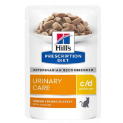 Hill's Prescription Diet c/d 貓用泌尿系統護理配方濕糧 - 雞肉 