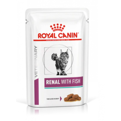 Royal Canin Feline Renal Wet With Fish 成貓腎臟處方袋裝濕糧（魚肉）