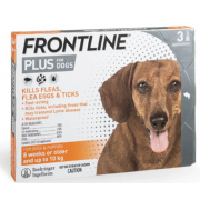 Frontline Plus狗隻防蝨防牛蜱滴劑  S 橙 Dogs & Puppies (Up to 10kg) 