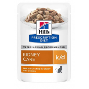 Hill's Prescription Diet k/d 貓用腎臟護理配方濕糧 - 雞肉 85g(12包) Hill's Prescription Diet k/d 貓用腎臟護理配方濕糧 - 雞肉 85g(12包)