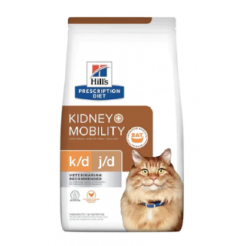 Hill's Prescription Diet k/d + Mobility 貓用腎臟及關節護理配方乾糧 