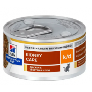Hill's Prescription Diet k/d 貓用腎臟護理配方罐頭 - 雞肉燉蔬菜 2.9oz Hill's Prescription Diet k/d 貓用腎臟護理配方罐頭 - 雞肉燉蔬菜 2.9oz