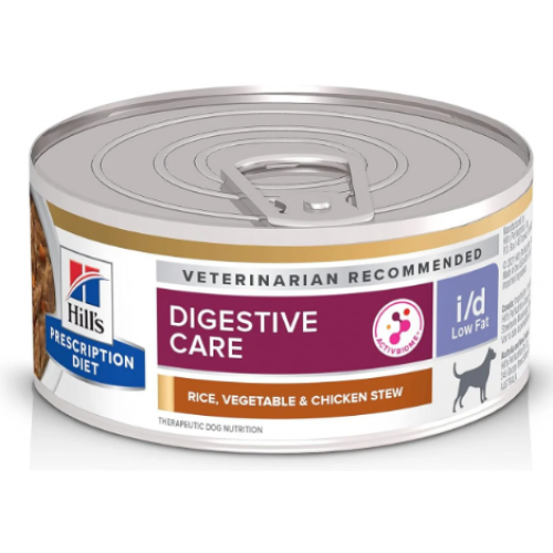 Hill's Prescription Diet i/d Low Fat 犬用低脂消化系統護理配方罐頭 - 雞肉燉蔬菜 Hill's Prescription Diet i/d Low Fat 犬用低脂消化系統護理配方罐頭 - 雞肉燉蔬菜