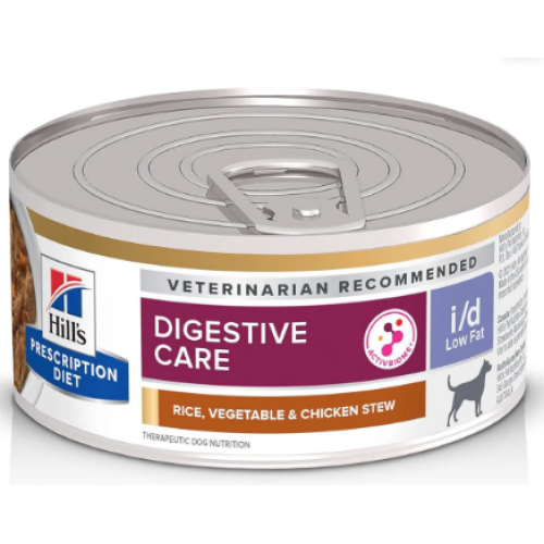 Hill's Prescription Diet i/d Low Fat 犬用低脂消化系統護理配方罐頭 - 雞肉燉蔬菜 Hill's Prescription Diet i/d Low Fat 犬用低脂消化系統護理配方罐頭 - 雞肉燉蔬菜