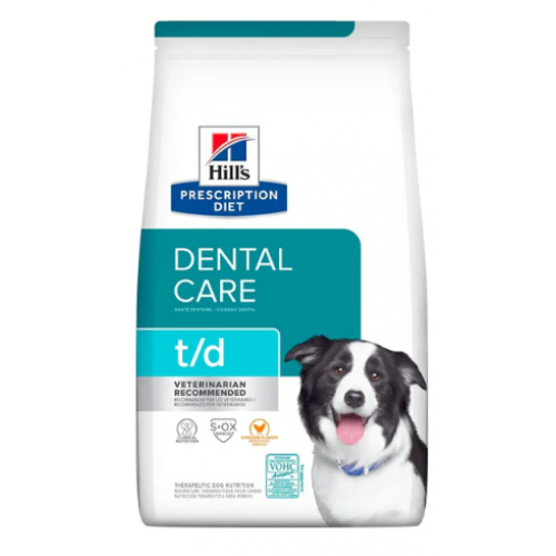 Hill's Prescription Diet t/d 犬用口腔護理配方乾糧 - 原粒 