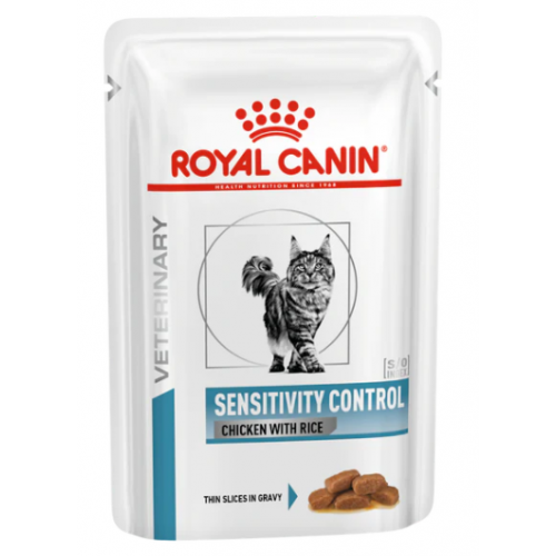 Royal Canin Feline Sensitivity Pouch (Chicken with Rice) 成貓過敏控制處方袋裝濕糧（雞肉）