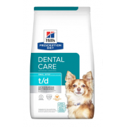 Hill's Prescription Diet t/d 犬用口腔護理配方乾糧 - 細粒 Hill's Prescription Diet t/d 犬用口腔護理配方乾糧 - 細粒