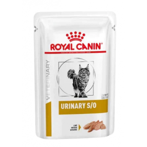 Royal Canin Feline Urinary S/O Chicken Pouch-Loaf  成貓泌尿道處方袋裝濕糧（肉塊）